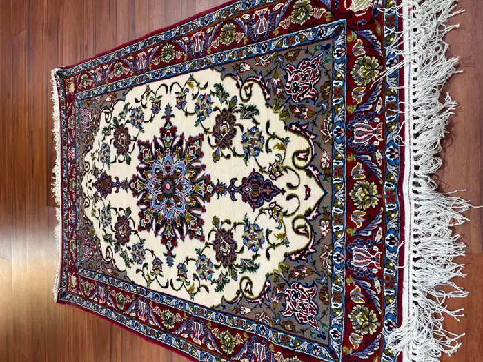 Very Fine Persian Isfahan Rug/Carpet - Image 6