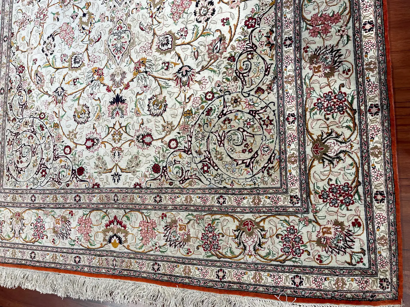 Very Fine Persian Silk Qum Rug/Carpet - Image 6