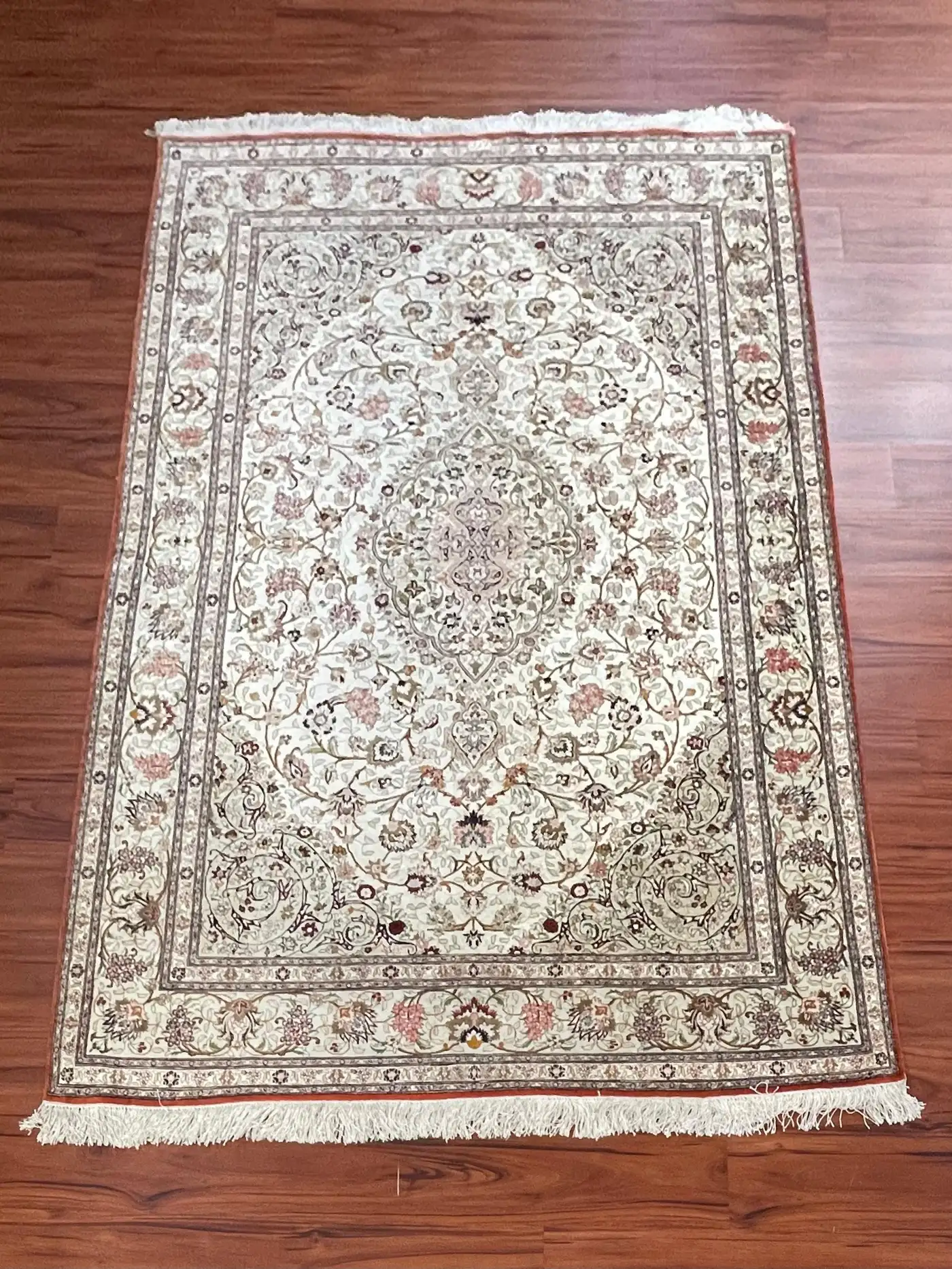Very Fine Persian Silk Qum Rug/Carpet - Image 8