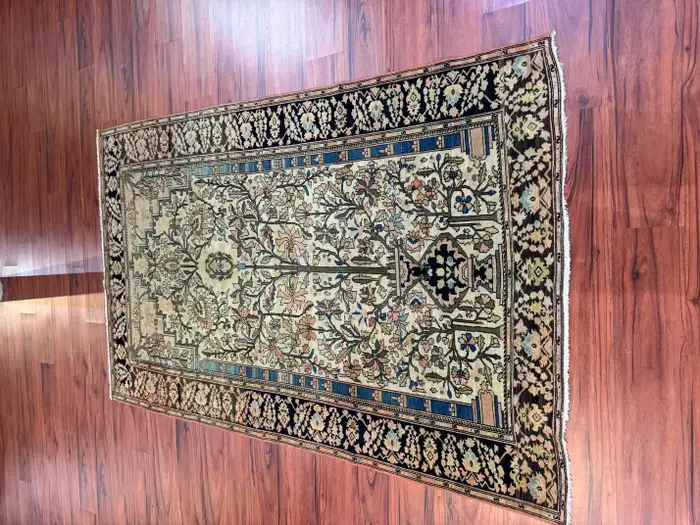 Antique Sarouk Farahan Rug - Image 17
