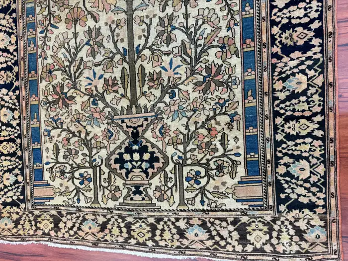 Antique Sarouk Farahan Rug - Image 8