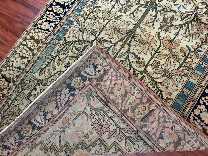 Antique Sarouk Farahan Rug - Image 14