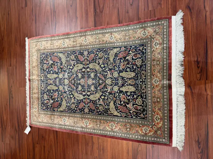 Very Fine Persian Silk Qum Rug - Image 17