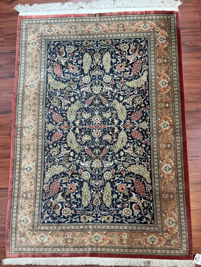 Very Fine Persian Silk Qum Rug - Image 18