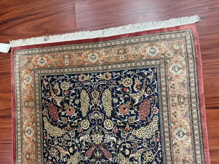 Very Fine Persian Silk Qum Rug - Image 10