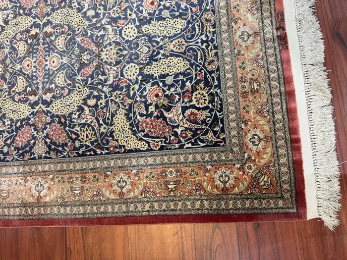 Very Fine Persian Silk Qum Rug - Image 14