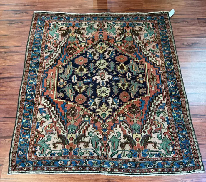 Antique Bakshaish Rug - Image 16