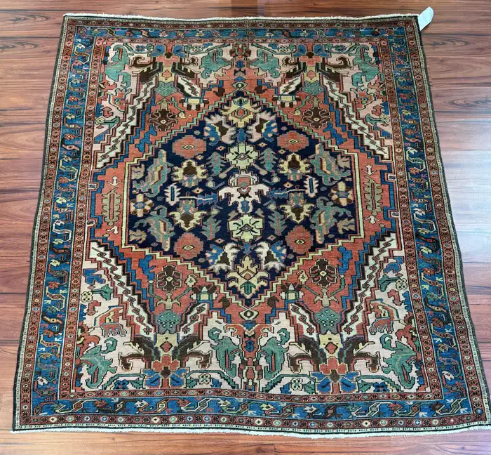 Antique Bakshaish Rug - Image 17