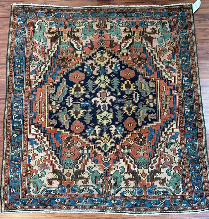 Antique Bakshaish Rug - Image 12