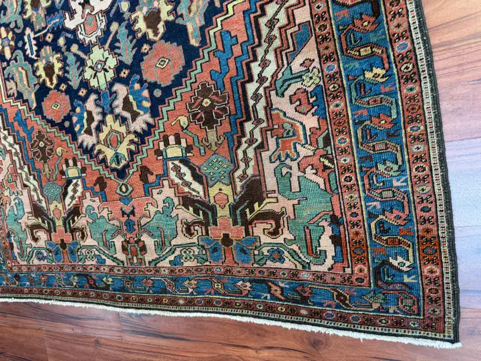 Antique Bakshaish Rug - Image 4