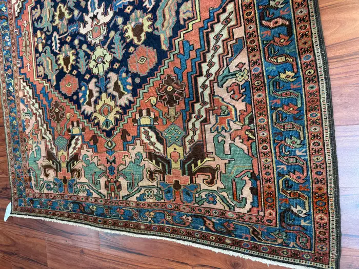 Antique Bakshaish Rug - Image 6