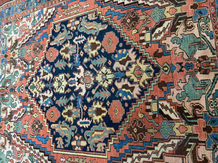 Antique Bakshaish Rug - Image 8