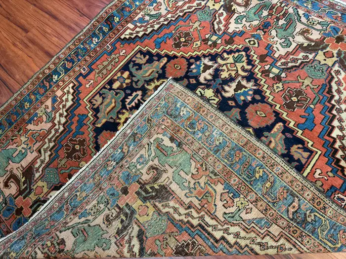 Antique Bakshaish Rug - Image 11