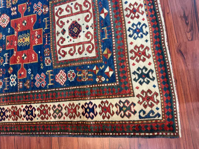 Antique Karachov Kazak Rug - Image 5