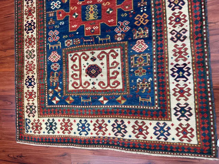 Antique Karachov Kazak Rug - Image 8
