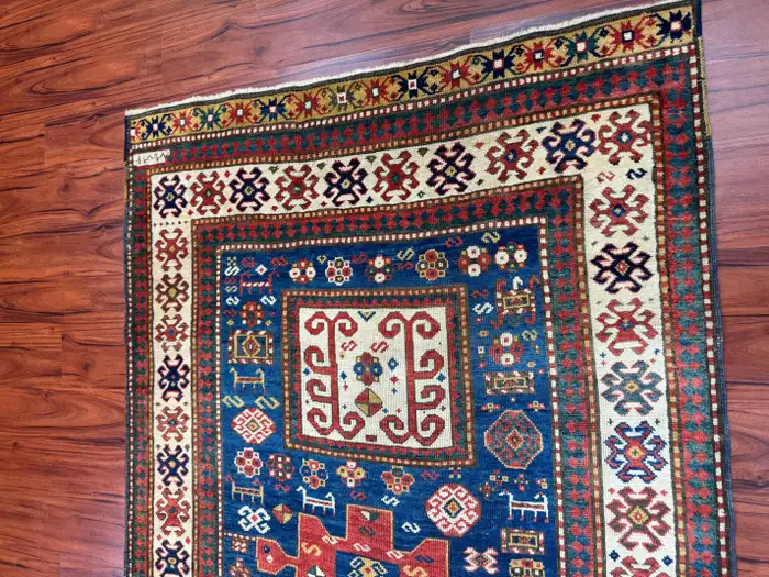 Antique Karachov Kazak Rug - Image 10