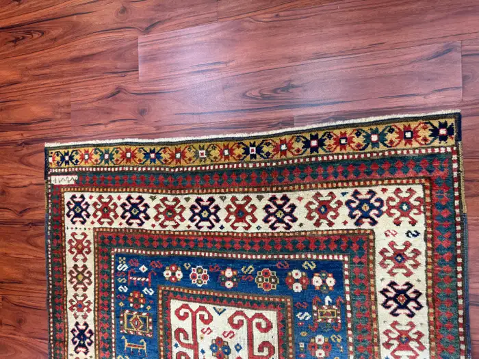 Antique Karachov Kazak Rug - Image 11