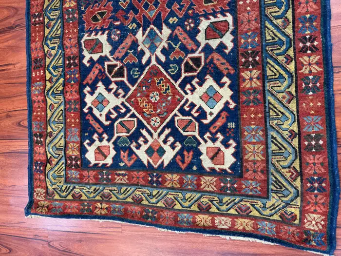 Antique Seychour Caucasian Rug - Image 17