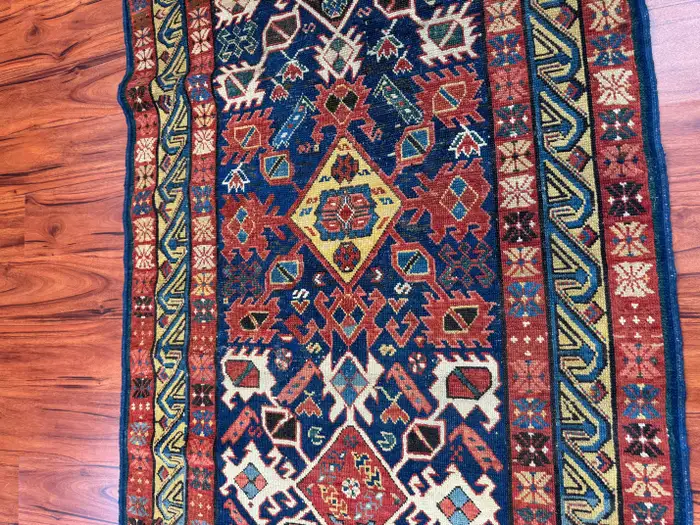 Antique Seychour Caucasian Rug - Image 2