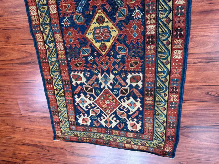 Antique Seychour Caucasian Rug - Image 4