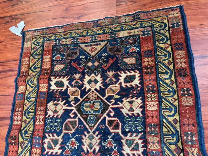Antique Seychour Caucasian Rug - Image 10