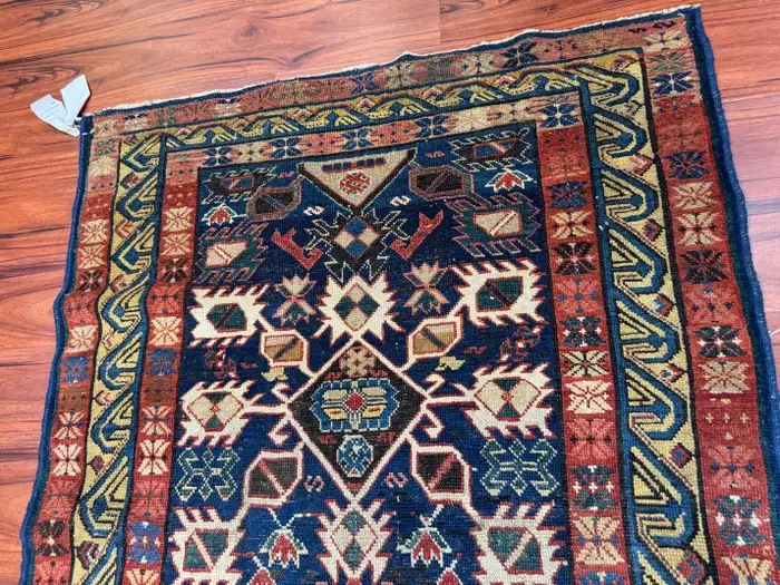 Antique Seychour Caucasian Rug - Image 11