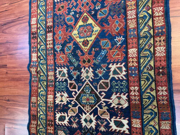Antique Seychour Caucasian Rug - Image 13