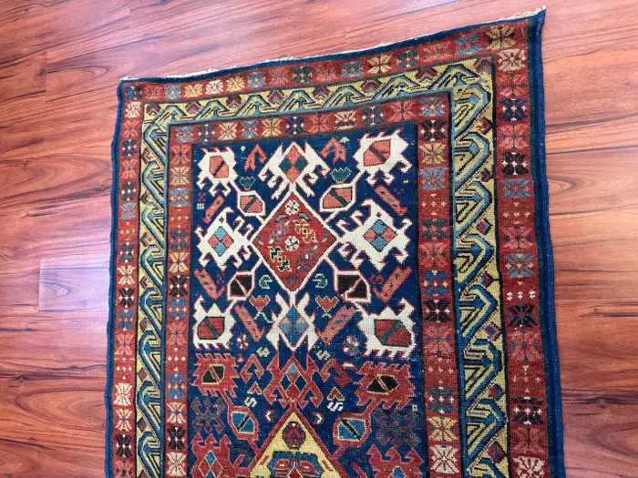 Antique Seychour Caucasian Rug - Image 14