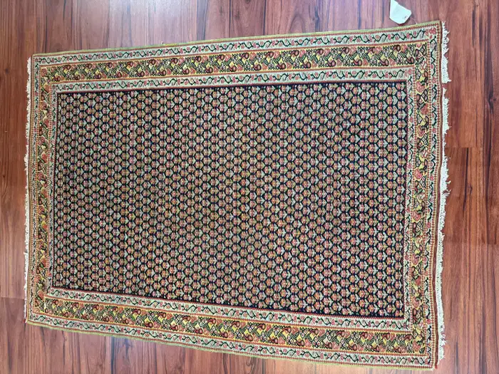 Antique Senneh Kilim Rug - Image 14