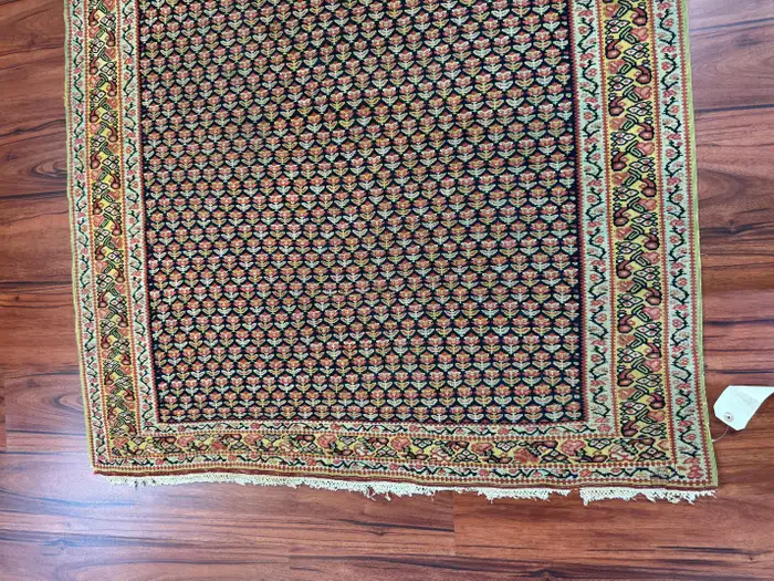 Antique Senneh Kilim Rug - Image 15
