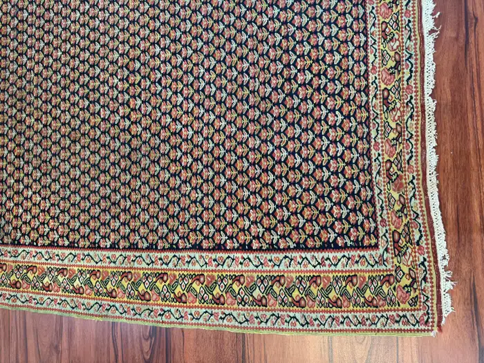 Antique Senneh Kilim Rug - Image 12