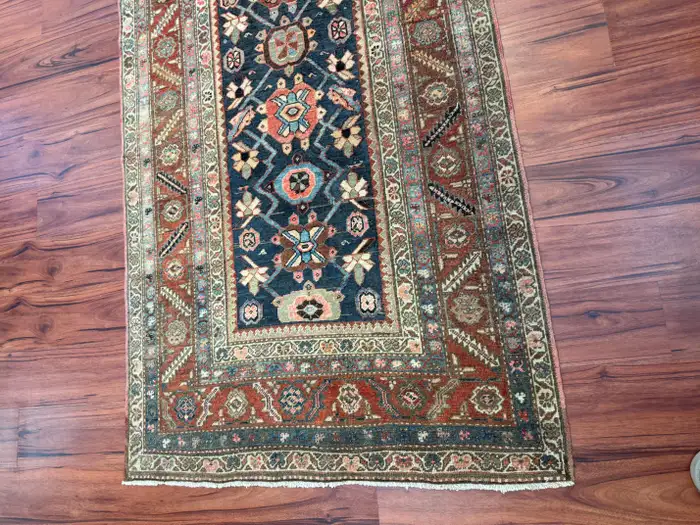 Antique Heriz Runner, Vintage Runner - Image 5