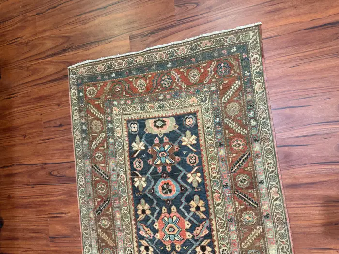 Antique Heriz Runner, Vintage Runner - Image 8