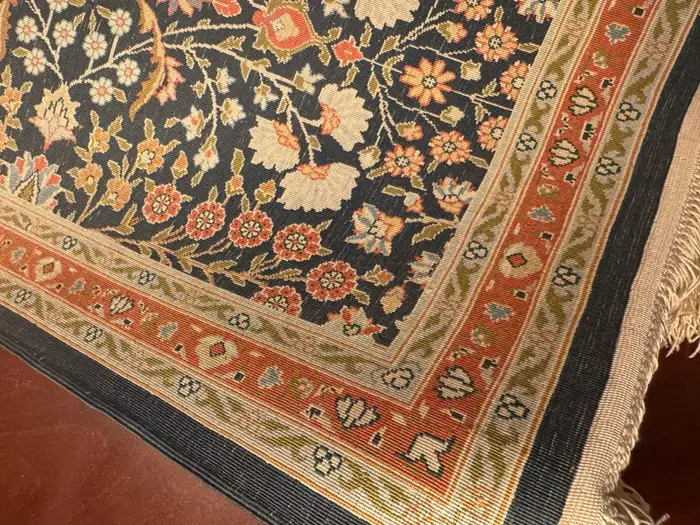 Extremely Fine Turkish Hereke Silk Rug - Image 17