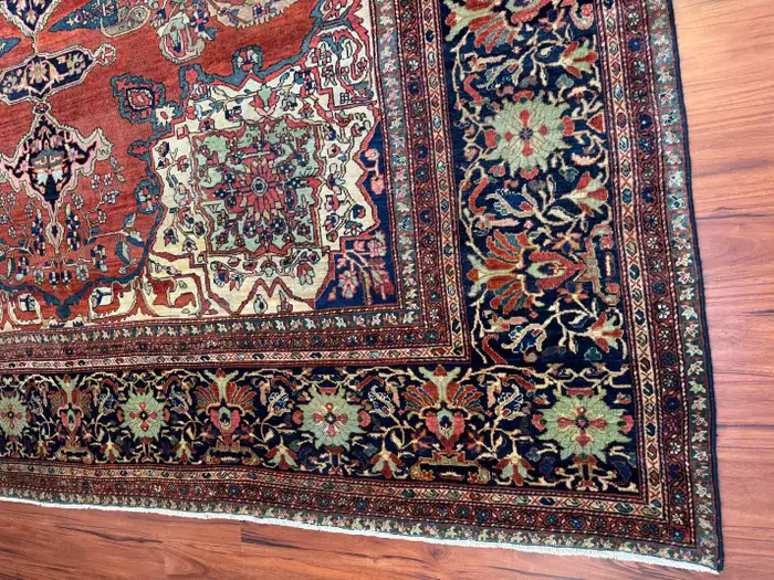 Antique Persian Sarouk Farahan - Image 19