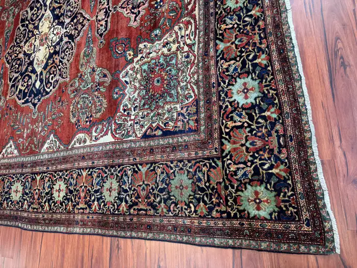 Antique Persian Sarouk Farahan - Image 12