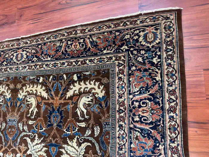 Antique Persian Tabriz Rug - Image 19