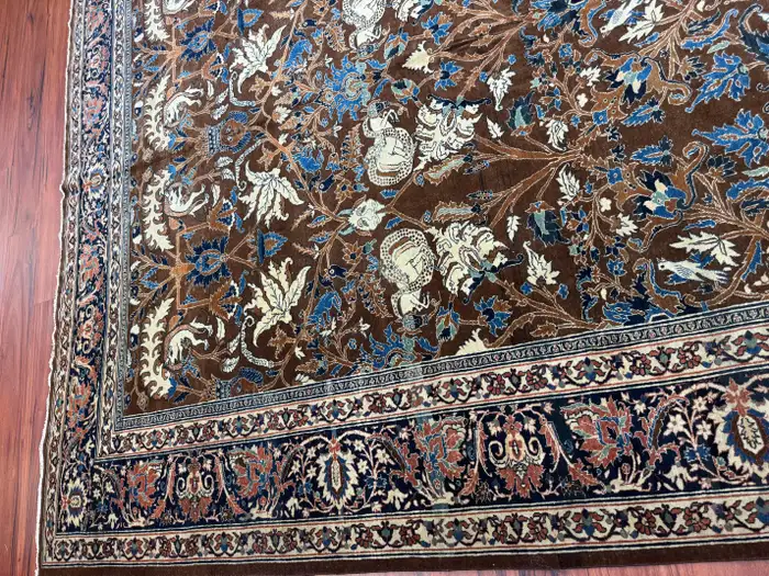 Antique Persian Tabriz Rug - Image 7