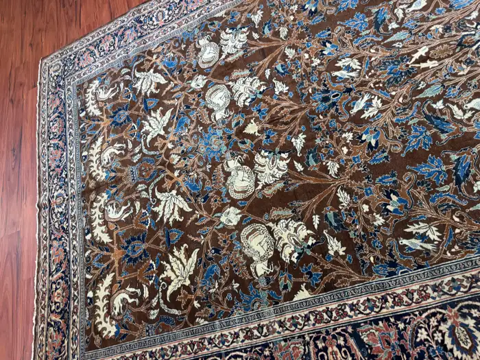 Antique Persian Tabriz Rug - Image 16