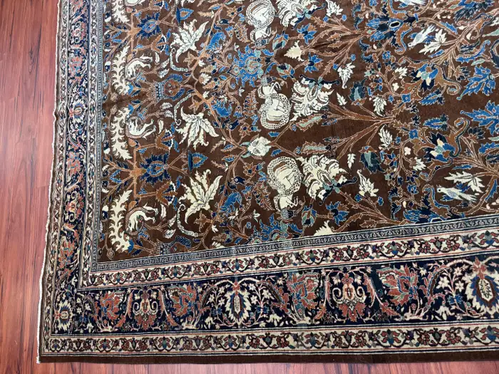 Antique Persian Tabriz Rug - Image 17