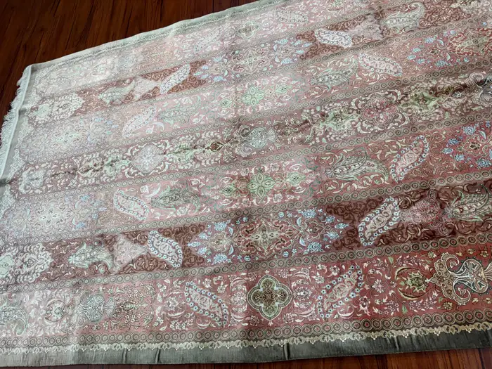 Extremely Fine Persian Silk Qum Rug - Image 19