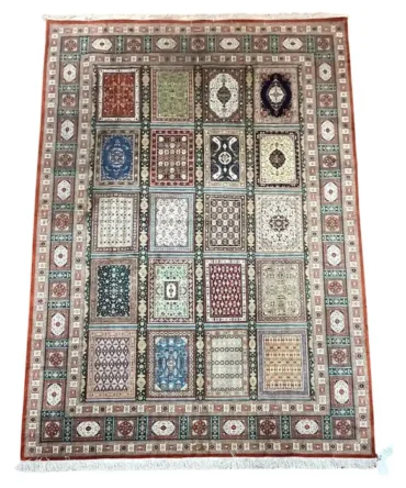 Extremely Fine Persian Silk Qum Rug/Carpet