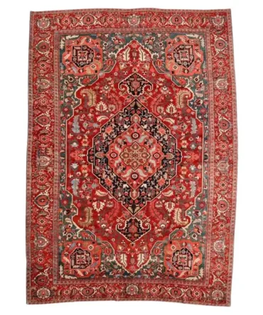 Antique Heriz Serapi Carpet/Rug
