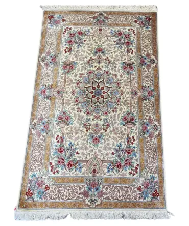Very Fine Persian Silk Qum Rug/Carpet