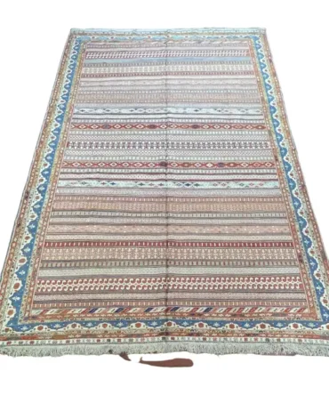 Very Fine Persian Silk Soumak Rug/Carpet