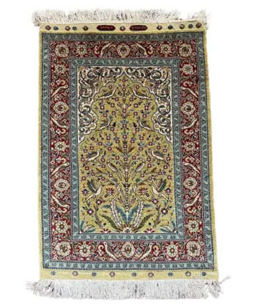 Very Fine Turkish Silk Hereke Rug/Carpet