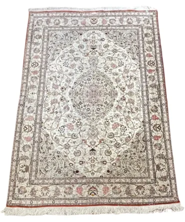 Very Fine Persian Silk Qum Rug/Carpet
