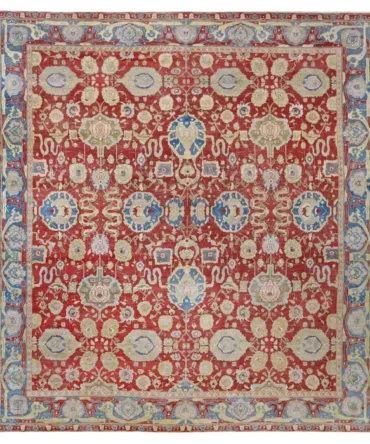 20th Century Indian Agra Carpet