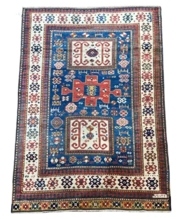 Antique Karachov Kazak Rug