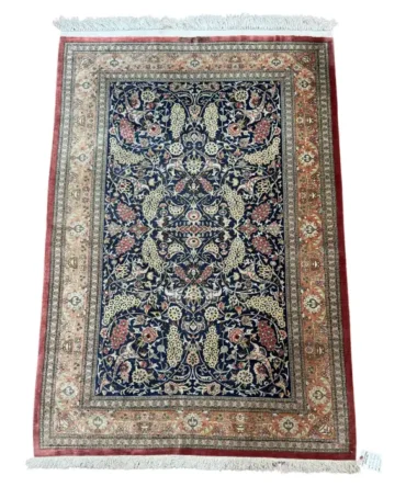 Very Fine Persian Silk Qum Rug